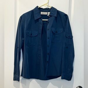 Apparenza Women’s Blue Button Up Size Small